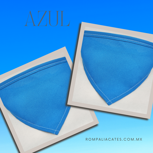 Liso Azul Paquete 50 pzs