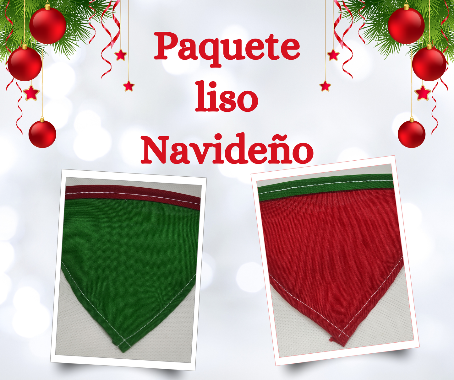 Paquete Liso Navideño