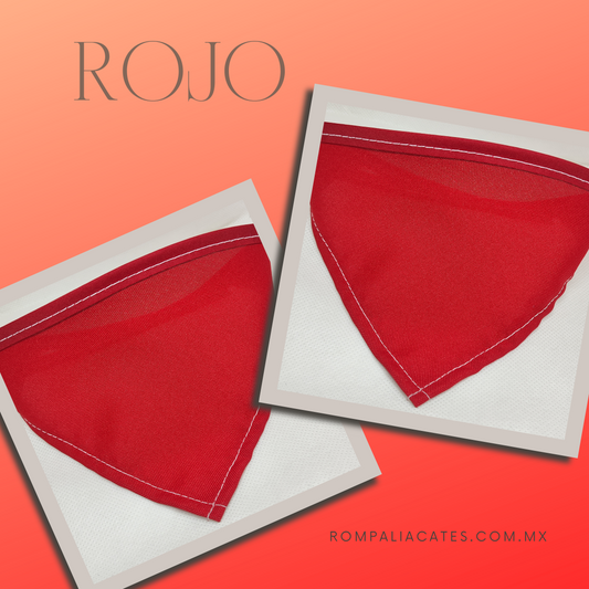 Liso Rojo Paquete 50 pzs