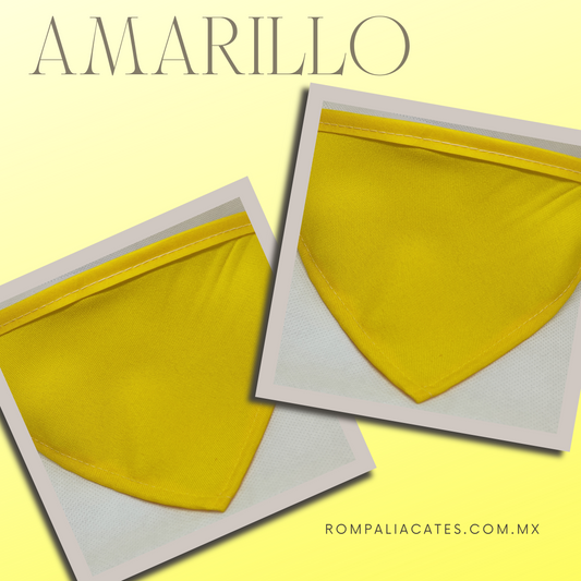Liso Amarillo Paquete 50 pzs